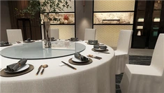 Hotel Imitation Linen Tablecloth